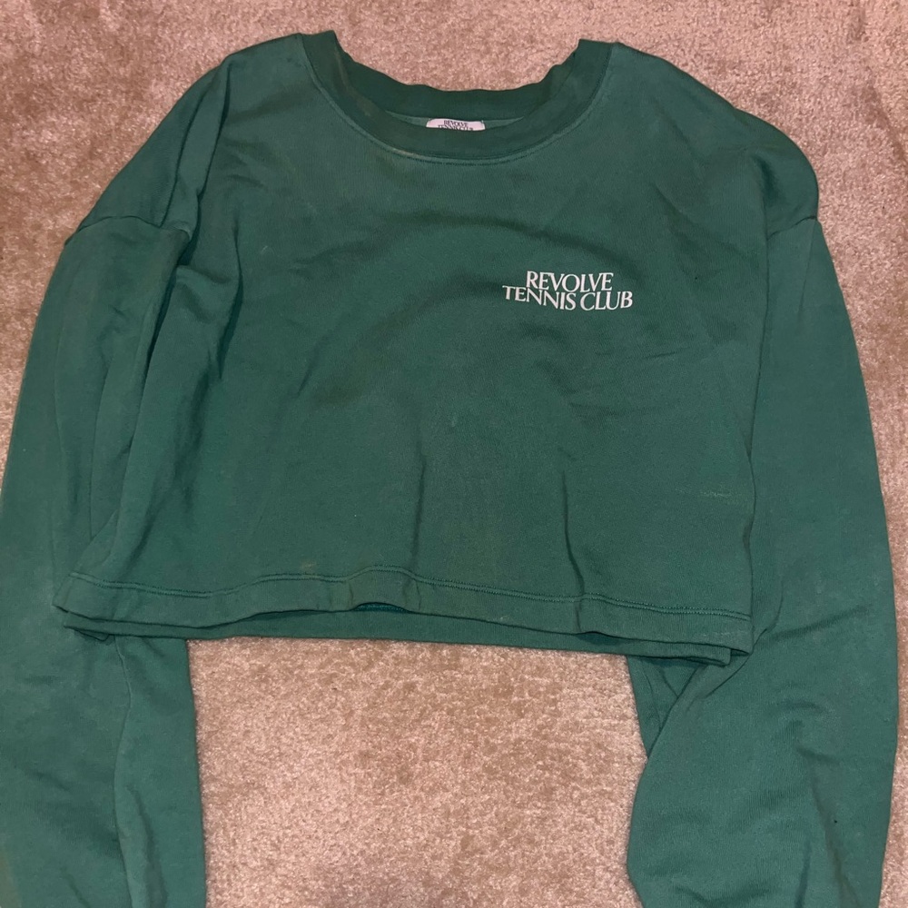 Revolve tennis crewneck